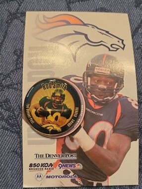 Rod Smith Commemorative Pin